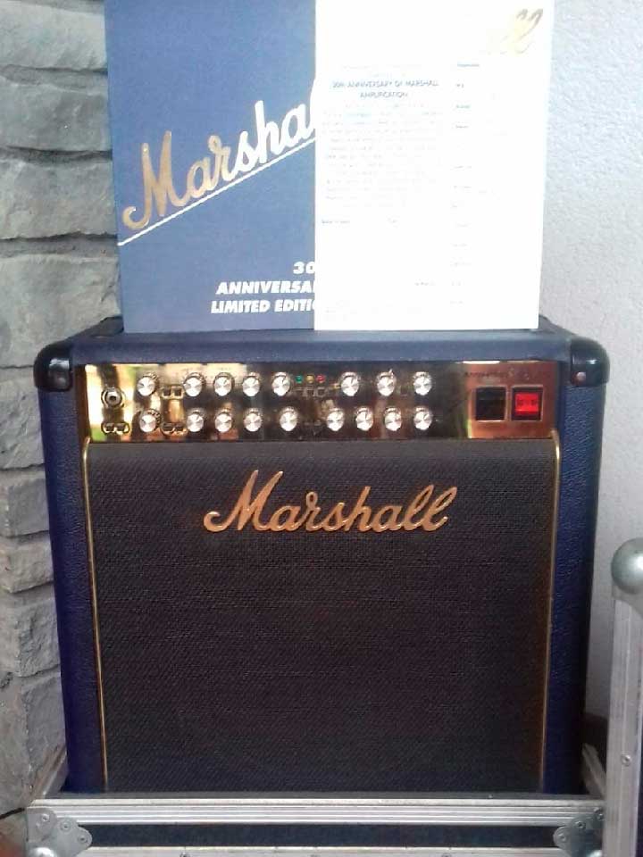   Marshall6101 Combo 30th Anniversary Limited Edition 1992 Blue   