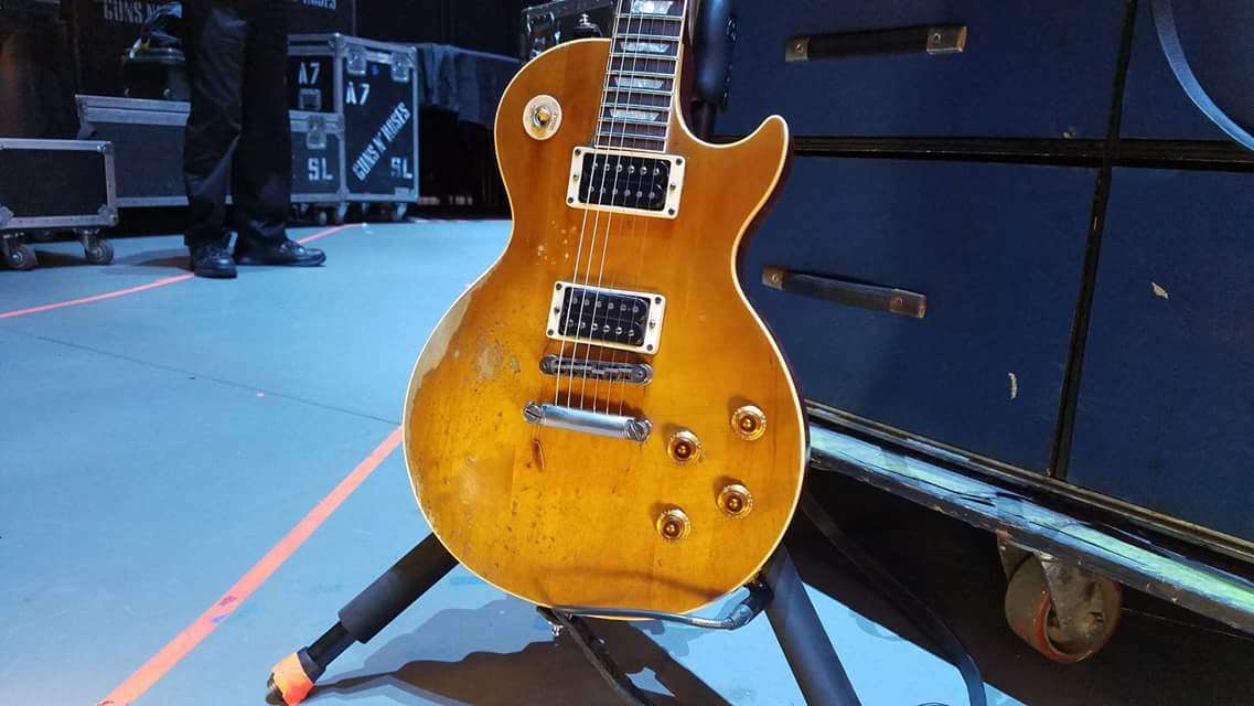 Gibson les Paul slash #1 inspired by series aged by Tom Murphy