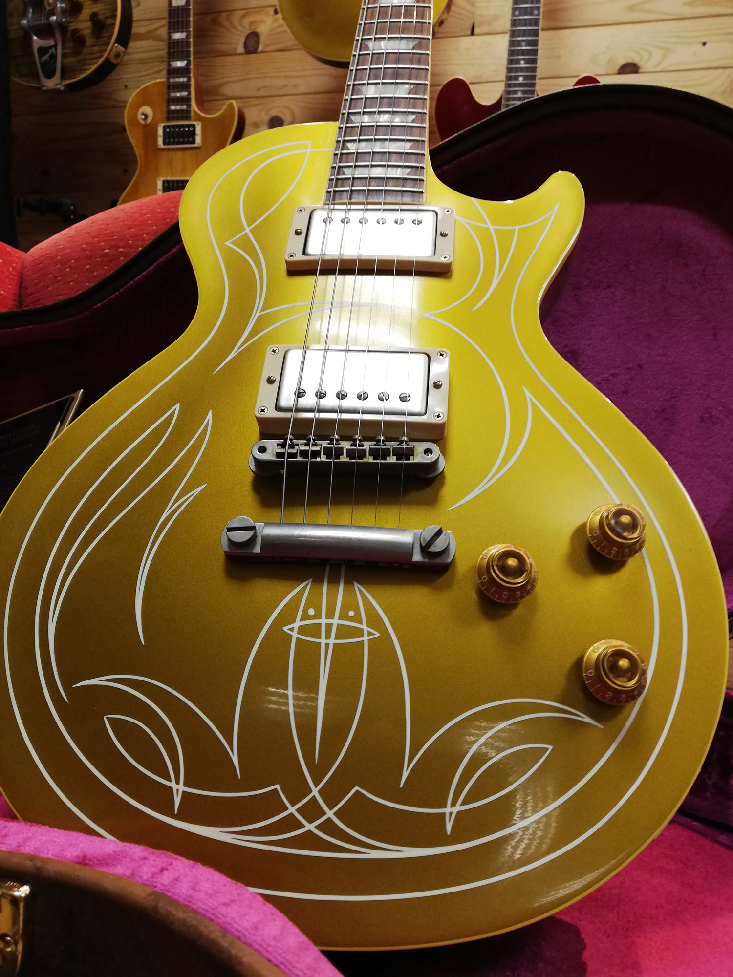     Gibson les Paul billy gibbons 57 goldtop VOS    